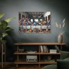Modern Adaptation of Leonardo da Vinci's 'The Last Supper' With Legendary Musicians Standard Canvas