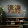 91638-134.jpg Orchard Bounty With Fruit-Laden Trees And RusticLadder Standard Canvas