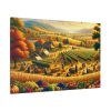 91638-145.jpg Traditional Harvest Scene Capturing the Essence of Pastoral Landscapes Standard Canvas