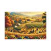 91638-146.jpg Traditional Harvest Scene Capturing the Essence of Pastoral Landscapes Standard Canvas