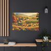 91638-148.jpg Traditional Harvest Scene Capturing the Essence of Pastoral Landscapes Standard Canvas