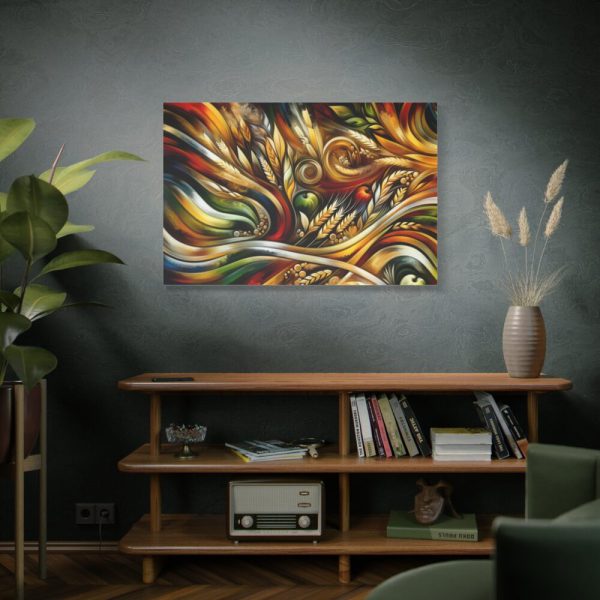 91638-154.jpg Abstract Harvest With Bold Colors an Patterns Standard Canvas