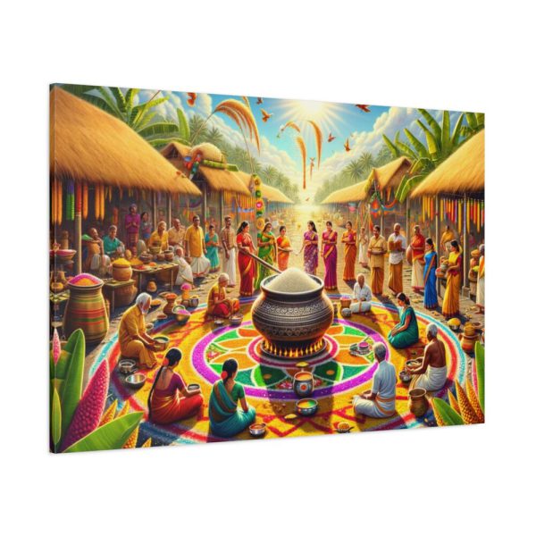 91638-160.jpg Capturing the Essence of Pongal Standard Canvas