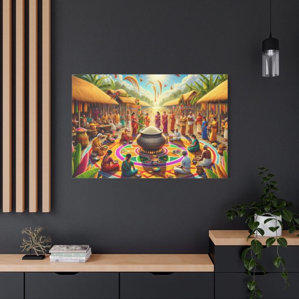 91638-163.jpg Capturing the Essence of Pongal Standard Canvas