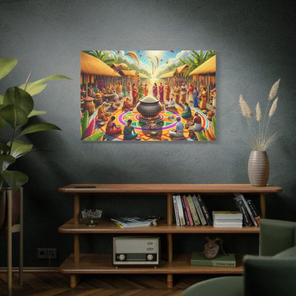 91638-164.jpg Capturing the Essence of Pongal Standard Canvas