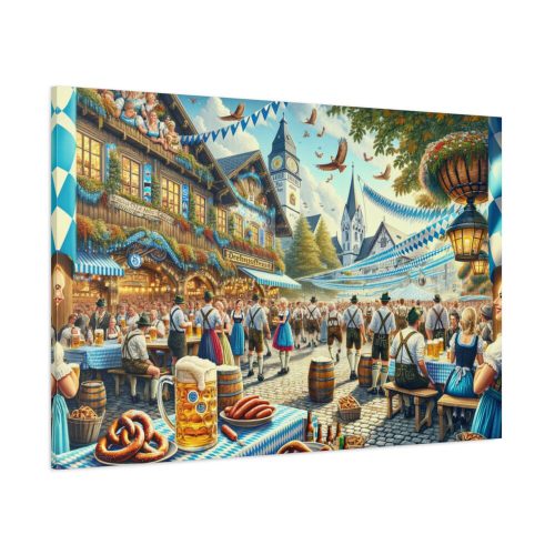 Capturing the Essence of Oktoberfest Standard Canvas