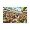 91638-176.jpg Lively Atmosphere of Farmers' Market Standard Canvas