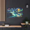91638-18.jpg Niagara Falls Under Starry Night Standard Canvas