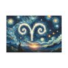 Zodiac Sign of Aries Standard Canvas
