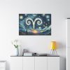 Zodiac Sign of Aries Standard Canvas