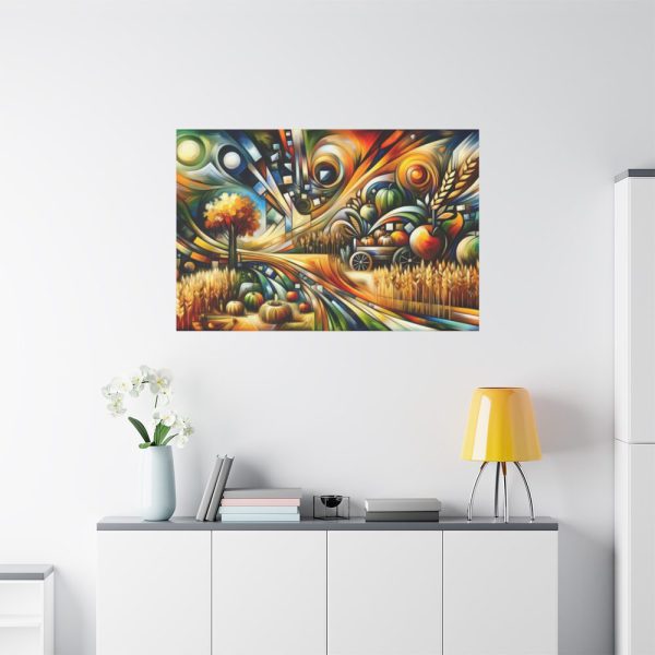 91638-227.jpg Harvest Theme Through Modern Art Styles Standard Canvas