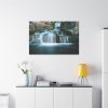 91638-232.jpg Waterfall Tumbling Down From Rocks Standard Canvas