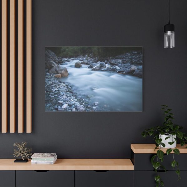 91638-238.jpg Long Exposure of Stream Standard Canvas