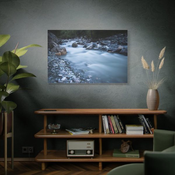 91638-239.jpg Long Exposure of Stream Standard Canvas