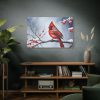 91638-244.jpg Red Cardinal Bird Winter Standard Canvas