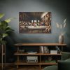 91638-249.jpg Leonardo da Vinci's The Last Supper World Leaders From Historical Periods Standard Canvas