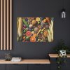 91638-273.jpg Macro Image Showcasing Detail of Fruits Grains and Vegetables Standars Canvas