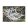 91638-291.jpg Falls on Taughannock Creek Standard Canvas