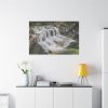 91638-292.jpg Falls on Taughannock Creek Standard Canvas