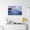 91638-307.jpg Waterfall in Winter Standard Canvas