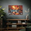 91638-314.jpg Autumn Waterfall Scene Standard Canvas
