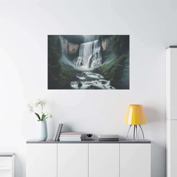91638-322.jpg Large Waterfall II Standard Canvas