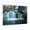 Waterfall in Mountains Standard Canvas