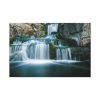 Waterfall in Mountains Standard Canvas