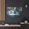 Waterfall in Mountains Standard Canvas