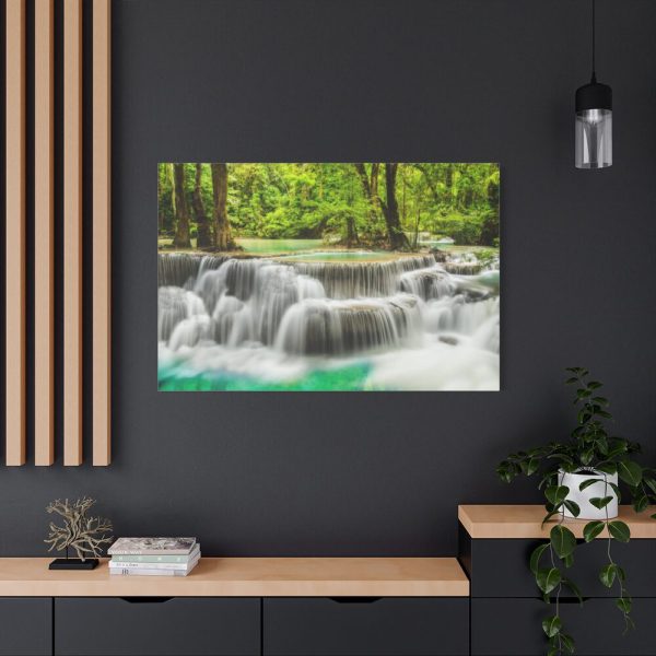 91638-333.jpg Waterfall in Nature Standard Canvas