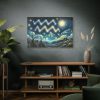 91638-34.jpg Zodiac Sign of Aquarius Standard Canvas