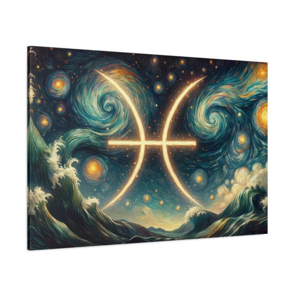 91638-35.jpg Zodiac Sign of Pisces Standard Canvas