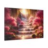 91638-370.jpg Waterfall in Rose Scenery Standard Canvas