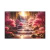 91638-371.jpg Waterfall in Rose Scenery Standard Canvas