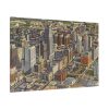 Recent Skyline View of Houston Standard Canvas