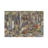 Recent Skyline View of Houston Standard Canvas