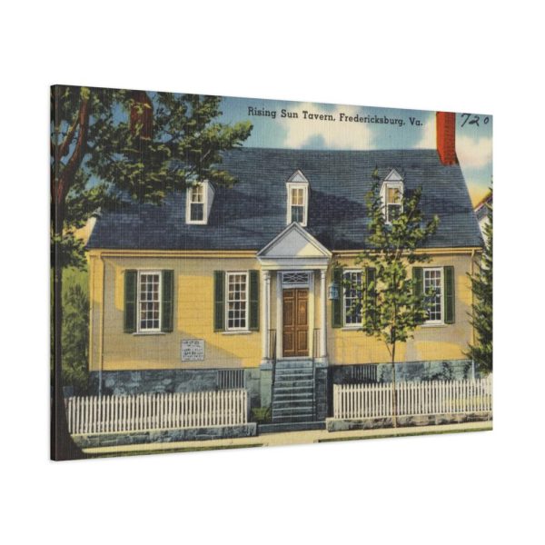 Rising Sun Tavern, Fredericksburg Standard Canvas