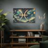 91638-39.jpg Zodiac Sign of Pisces Standard Canvas