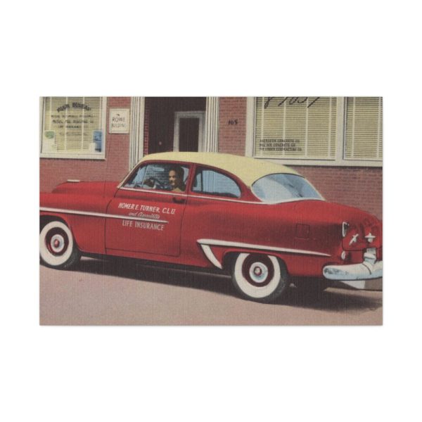 Homer E. Turner Life Insurance Standard Canvas