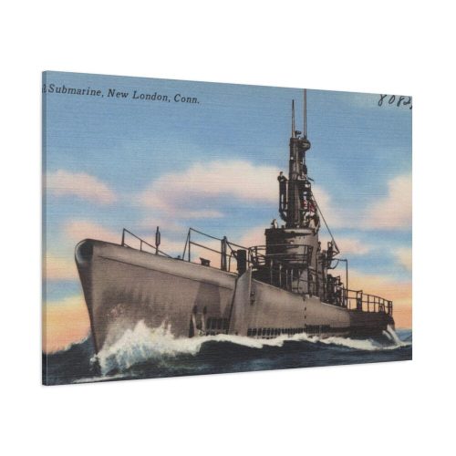 Submarine, New London, Conn Standard Canvas