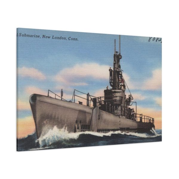 Submarine, New London, Conn Standard Canvas