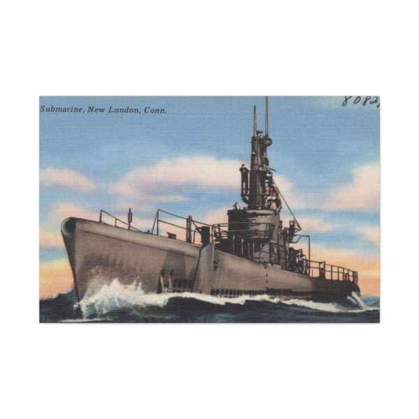 Submarine, New London, Conn Standard Canvas