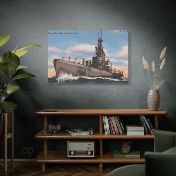 Submarine, New London, Conn Standard Canvas