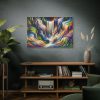 Abstract Art Piece of Waterfall Standard Canvas