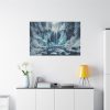 91638-443.jpg Frozen Waterfall During Winter Standard Canvas