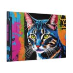 Cat Pop Art Illustration Standard Canvas