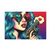 91638-467.jpg Girl With the Gun Standard Canvas