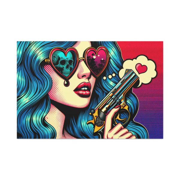 91638-467.jpg Girl With the Gun Standard Canvas