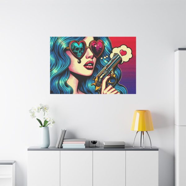 91638-468.jpg Girl With the Gun Standard Canvas