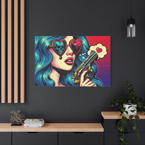 91638-469.jpg Girl With the Gun Standard Canvas